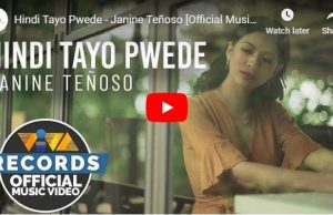 Janine Teñoso - Hindi Tayo Pwede